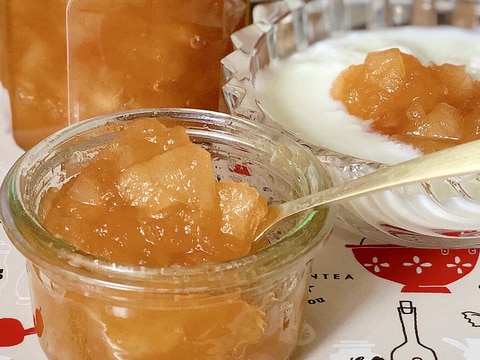 りんごジャム♩シナモン入りです☆